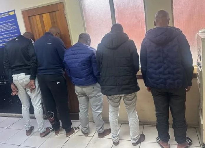 540989553_1200364118781893_3830320012018420578_n Police Nab Five Suspected Extortionists in Hammersdale Dawn Raid