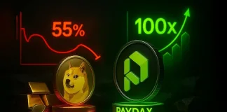 Dogecoin Rally Hints at Gains, but PayDax’s Banking Revolution Runs Deeper