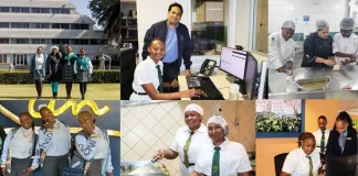 Grade 12 girl learners take inspiration from women in the [Sun International] workplace