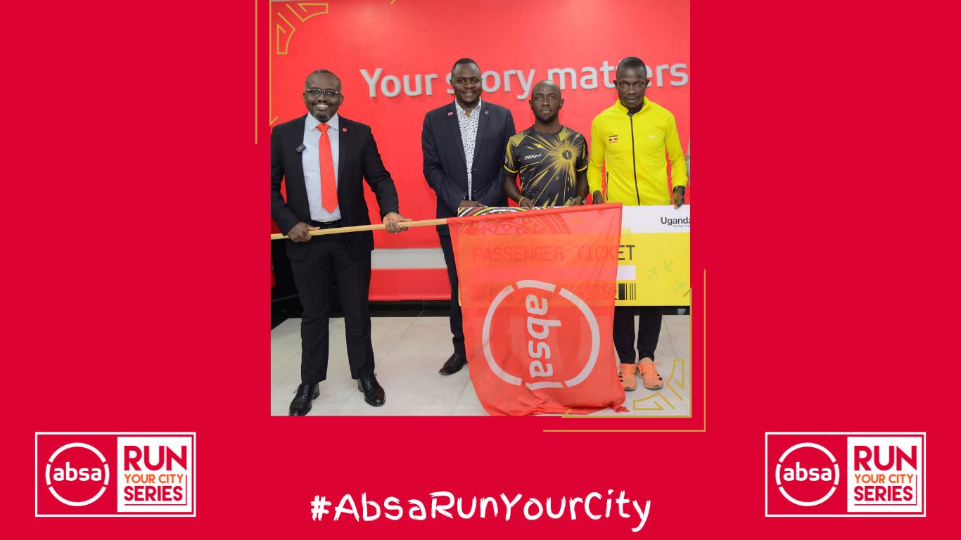 Absa creates opportunity for five Ugandan athletes to debut at Absa RUN YOUR CITY JOBURG 10K
