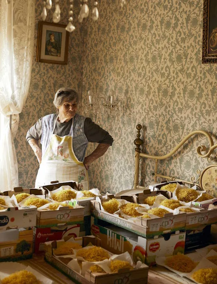 ‘Delfina, A Pasta Granny’ by Lizzie Mayson. Winner, Claire Aho Award for Women Photographers, 2025