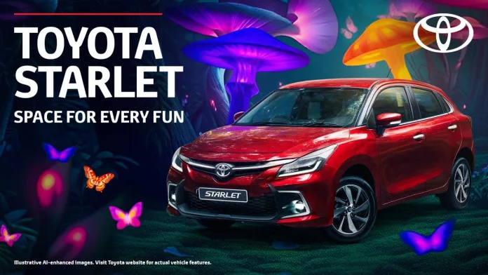 Toyota Starlet campaign