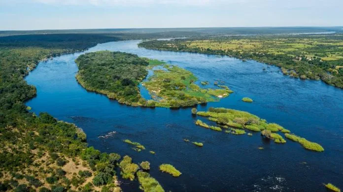 Tsowa Safari Island Birds Eye View © Tsowa Safari Island