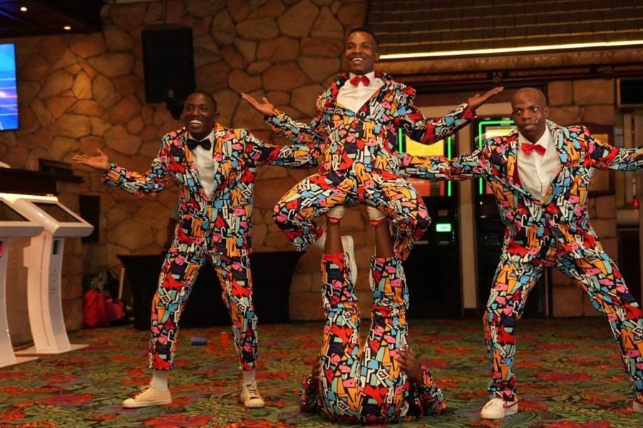 Bubbles, cake, promoters and dancers brought the birthday vibe to life