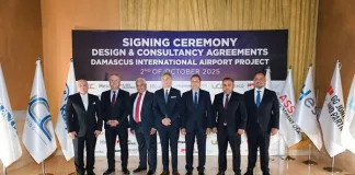 With the Redevelopment Works Underway, UCC Holding on behalf of the JV Partners Signs Five Design and Consultancy Agreements with Global Firms for the Development of Damascus International Airport