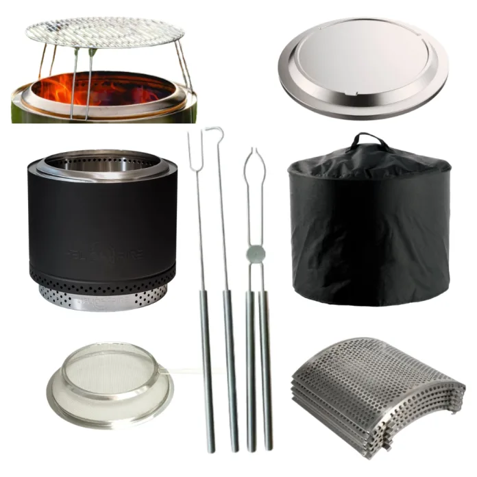 Helios Smokeless Fire Pit Kit