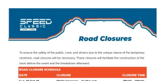 All you need to know: Speed Classic Cape Town road closures and event parking Speed Classic Cape Town road closures and event parking