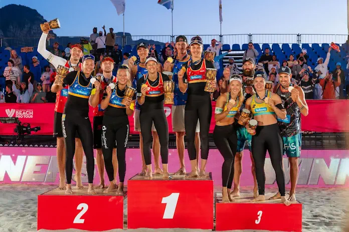Volleyball World Beach Pro Tour Delivers Spectacular Weekend of World-Class Competition Volleyball World Beach Pro Tour Delivers Spectacular Weekend of World-Class Competition