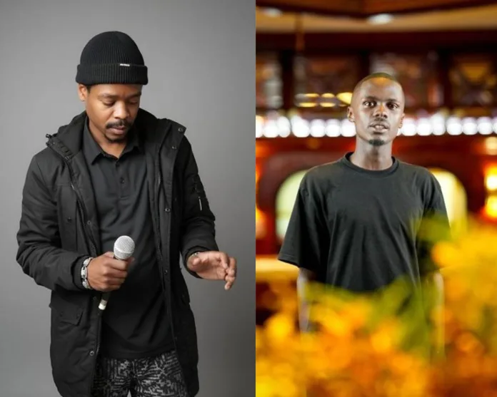 (left to right): Wild Coast Sun’s power duo SMMEs, Collen Mrwabane of Omjiwo Fakazi, audio-visual and Siyabonga Mchunu of MC Photography