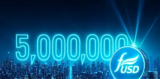 Freedom Dollar (fUSD) Surpasses 5 Million Minted — Averaging Over 1 Million Adoption Per Month