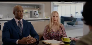 A scene from the new film, Lawyered Up, written and directed by Tatiana Blackington James