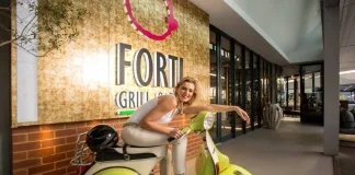 Forti Grill and Bar, where Italian meets high-rise glamour