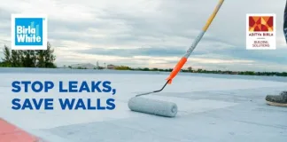 All my walls are powdery and leaking. Is roof waterproofing the solution?