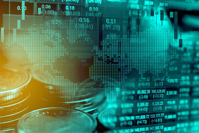 Stock market investment trading financial, coin and graph chart ACP Option Introduces AI-Powered Portfolio Optimization Tools