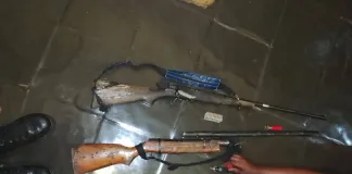 Police Seize Illegal Firearms, Arrest Two in Mbangwane Raid Police Seize Illegal Firearms, Arrest Two in Mbangwane Raid