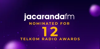 Jacaranda FM Celebrates 12 Nominations at the 2025 Telkom Radio Awards