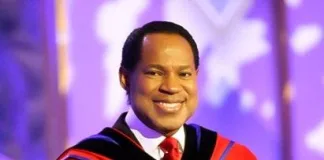Pastor Chris Oyakhilome during a LoveWorld event, continuing his mission of faith and leadership after his divorce.