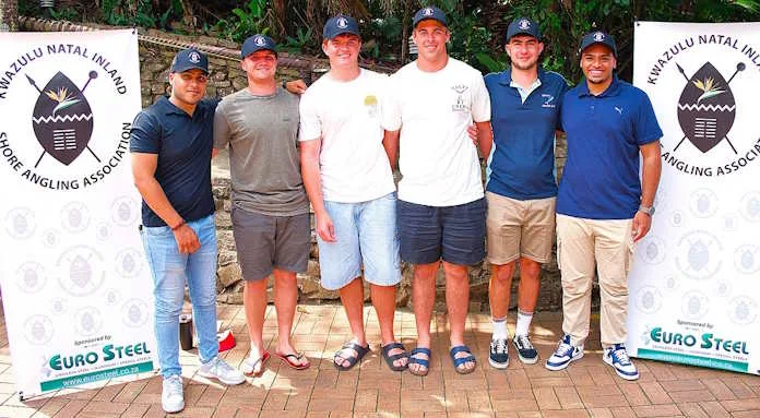 The KZNISAA u21 National Team selected to represent the association at the 2026 National Tournament in Border, January 2026. Pictured (L-R): Shevag Singh, Garrick Joubert, Marc Joubert, Luke Cuthbert, Miguel Nicholson, Ethan Naidoo. Absent: Joseph Slatter.