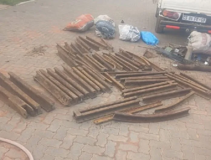 593868117_1276523771165927_9059865398565589469_n Man Arrested for Possessing Suspected Stolen Railway Materials, Remanded in Custody