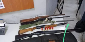 Firearms Seized, Suspect Arrested