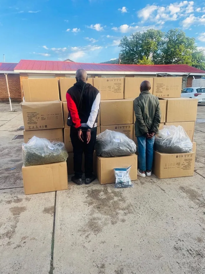 603921195_1291407426344228_4371680872695706946_n Two Arrested, Dagga and Ammunition Seized