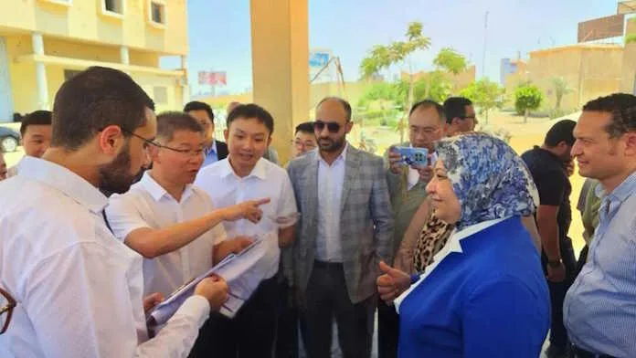 Dr. Mohamed Shaker El-Markabi, Deputy Minister of Electricity and Renewable Energy of Egypt, inspected the project and gave it his praise