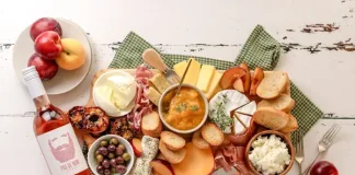 Cheese and stone fruit – a beautiful summer friendship