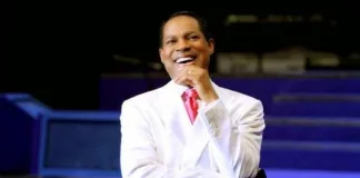 Pastor Chris Oyakhilome in ministry years before the family separation that led to his divorce.
