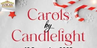 WHAT’S ON? Hark, a candlelit evening of Christmas carols Carols by Candlelight at Flamingo Casino
