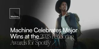 Machine Celebrates Major Wins at the 2025 Pendoring Awards for Spotify