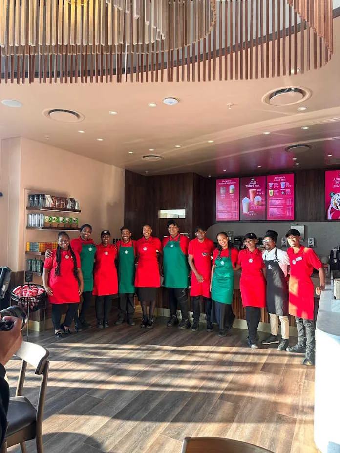 Starbucks Harvest Place Shopping Centre in Kempton