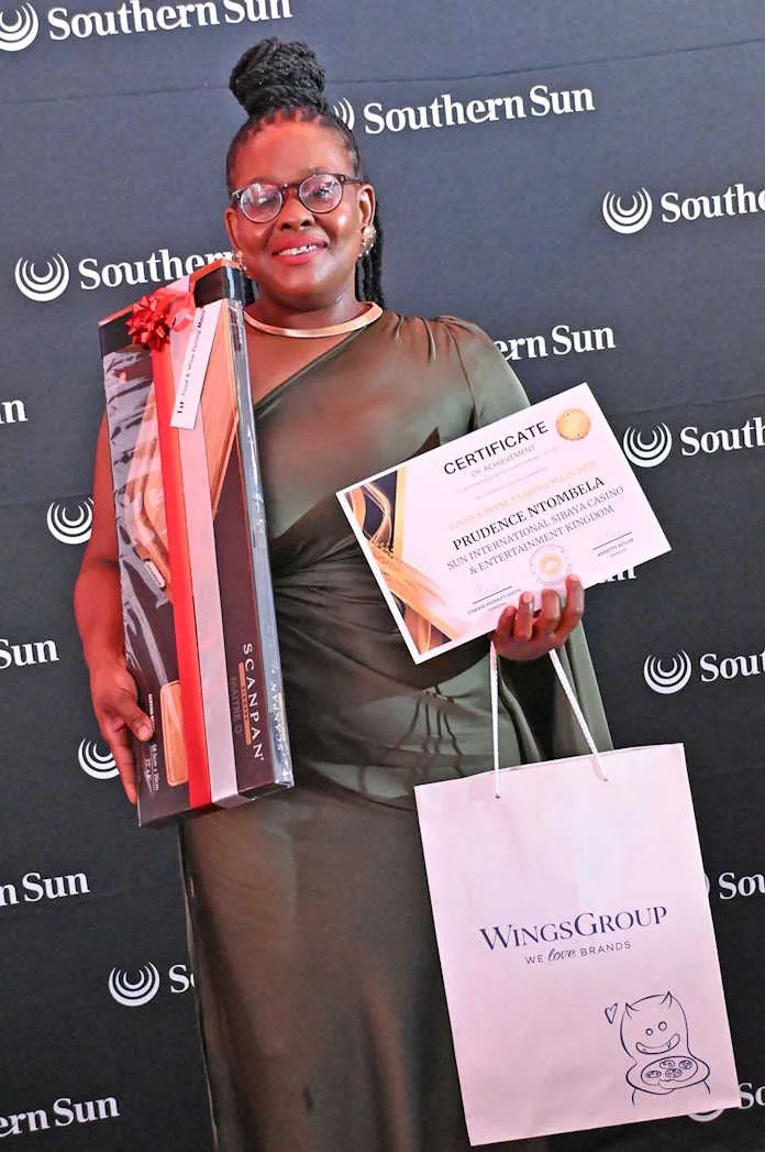Prudence Ntombela from Sibaya Casino & Entertainment Kingdom