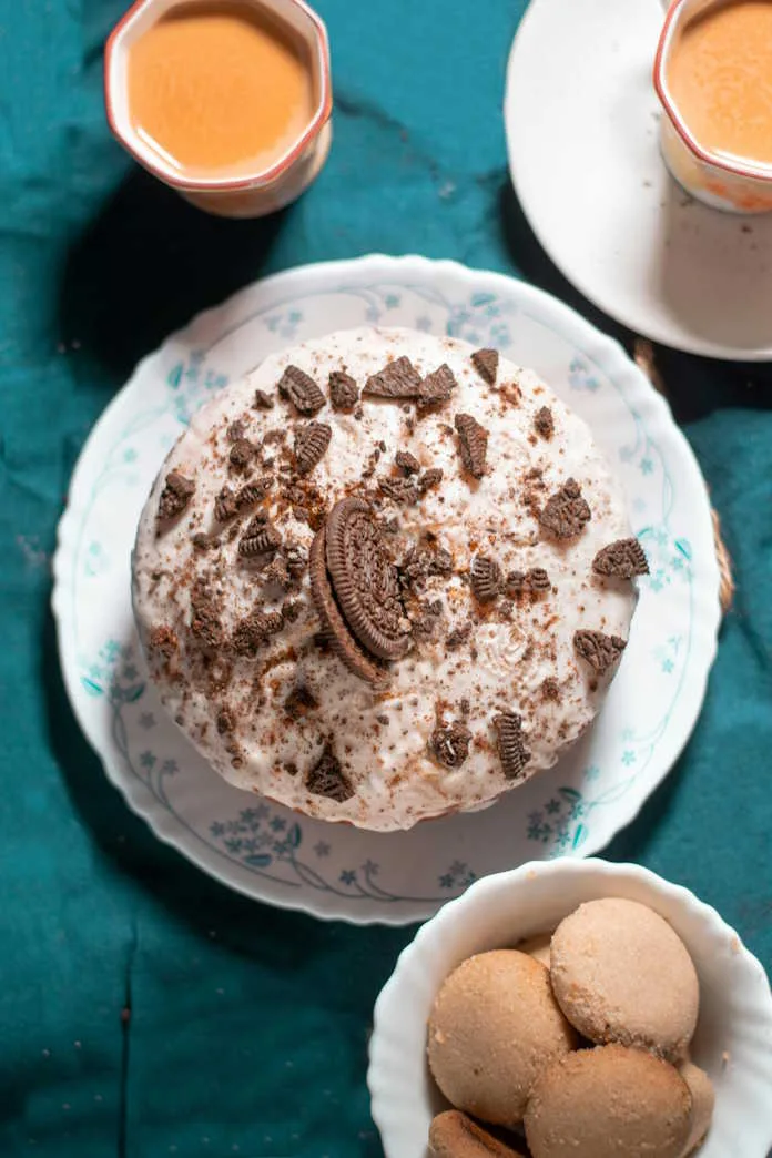 Milk tart chocolate cake