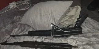 Police Seize Weapons, Arrest Man