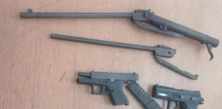 Law Enforcement Seize Firearms in Muizenberg Area Operation Law Enforcement Seize Firearms in Muizenberg Area Operation