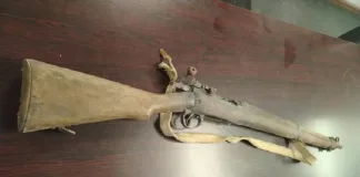 Two Arrested, Rifle Seized Two Arrested, Rifle Seized