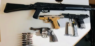 Police Arrest Man, Seize Illegal Arms and Police Gear