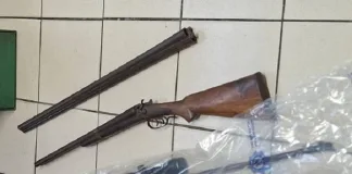 Two Arrested, Unlicensed Firearms Seized Two Arrested, Unlicensed Firearms Seized