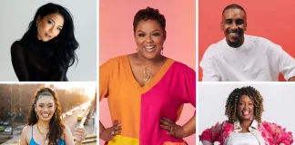 Chanely Wong, Kim Jayde, Carol Ofori, Kgosi Rankhumise and Philicity Reeken