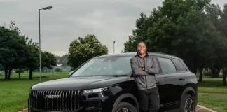 Caster Semenya takes the wheel as JAECOO’s brand ambassador for the new J7 SHS plug-in hybrid