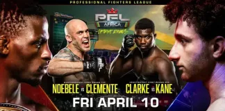 PFL AFRICA KICKS OFF SEASON 2 ON APRIL 10 IN PRETORIA, SOUTH AFRICA