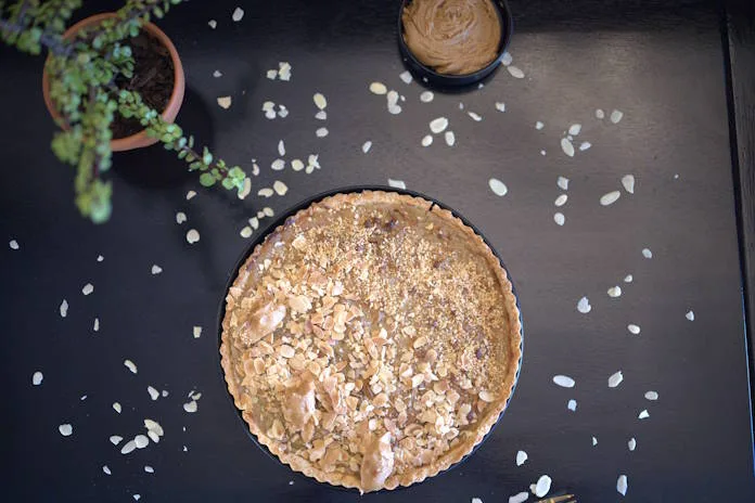 Almond Peanut Butter milk tart