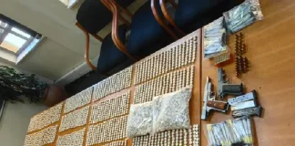 Police Seize Firearms and Drugs in Phumlani Village Raid Police Seize Firearms and Drugs in Phumlani Village Raid