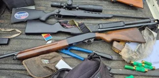 Police Apprehend Two Suspects, Seize Cache of Unlicensed Firearms and Ammunition Police Apprehend Two Suspects, Seize Cache of Unlicensed Firearms and Ammunition