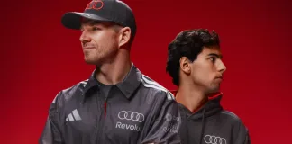 ADIDAS & AUDI REVOLUT F1 TEAM REVEAL THEIR FIRST RANGE, BUILT FOR THE ENTIRE TEAM AND ITS FANBASE ADIDAS & AUDI REVOLUT F1 TEAM REVEAL THEIR FIRST RANGE, BUILT FOR THE ENTIRE TEAM AND ITS FANBASE