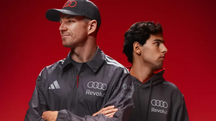 ADIDAS & AUDI REVOLUT F1 TEAM REVEAL THEIR FIRST RANGE, BUILT FOR THE ENTIRE TEAM AND ITS FANBASE