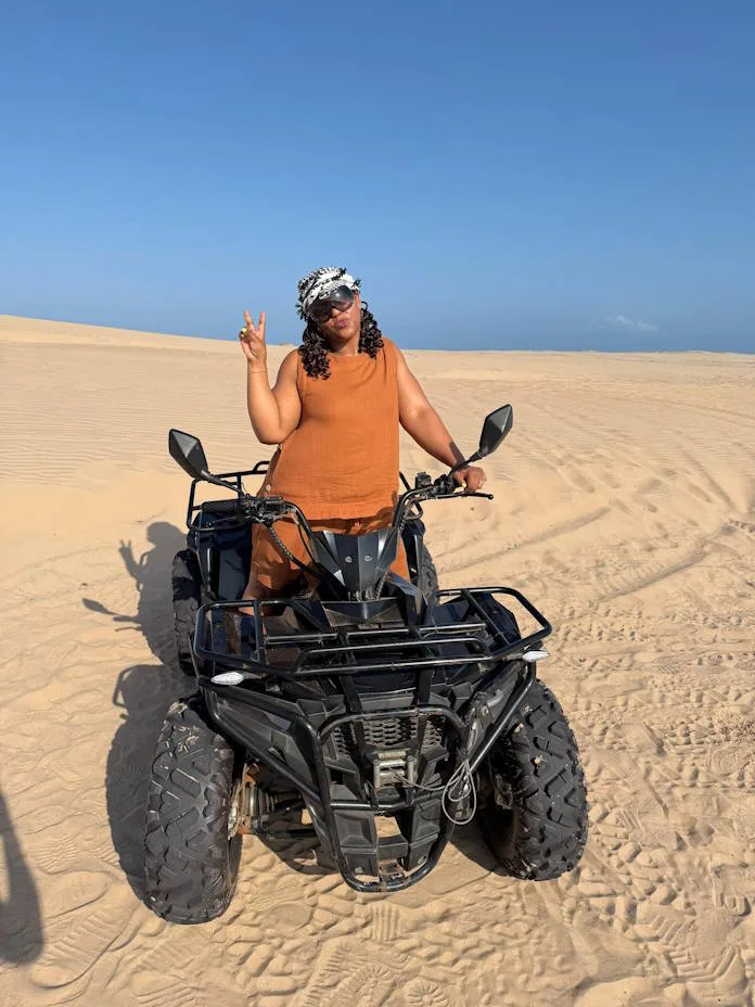 Carol Ofori in Malindi