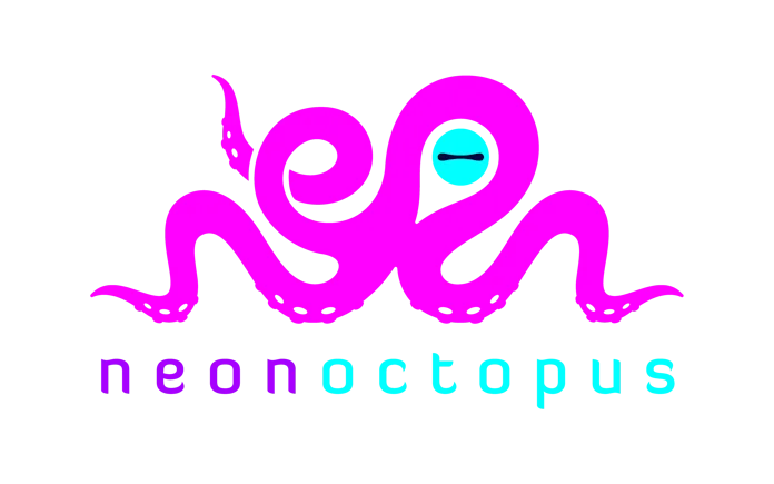 neon octopus
