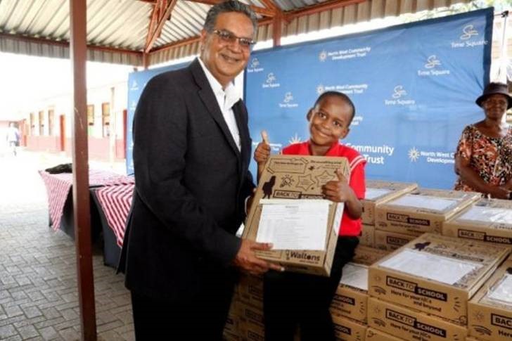 Time Square facilitates essential stationery for learners in Tshwane