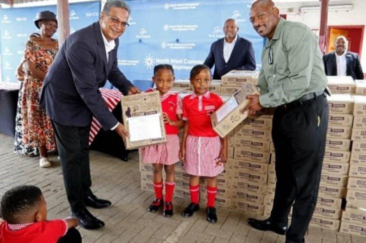 Time Square facilitates essential stationery for learners in Tshwane